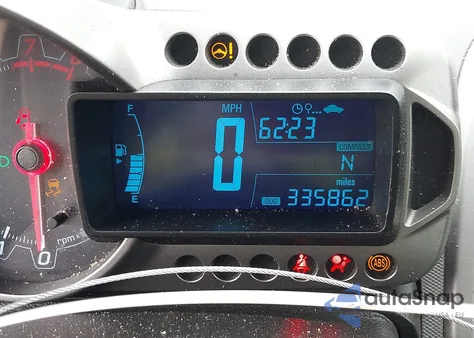 2012 Chevrolet Sonic 2Lz from USA, damaged, VIN 1G1JE5SH6C4143479